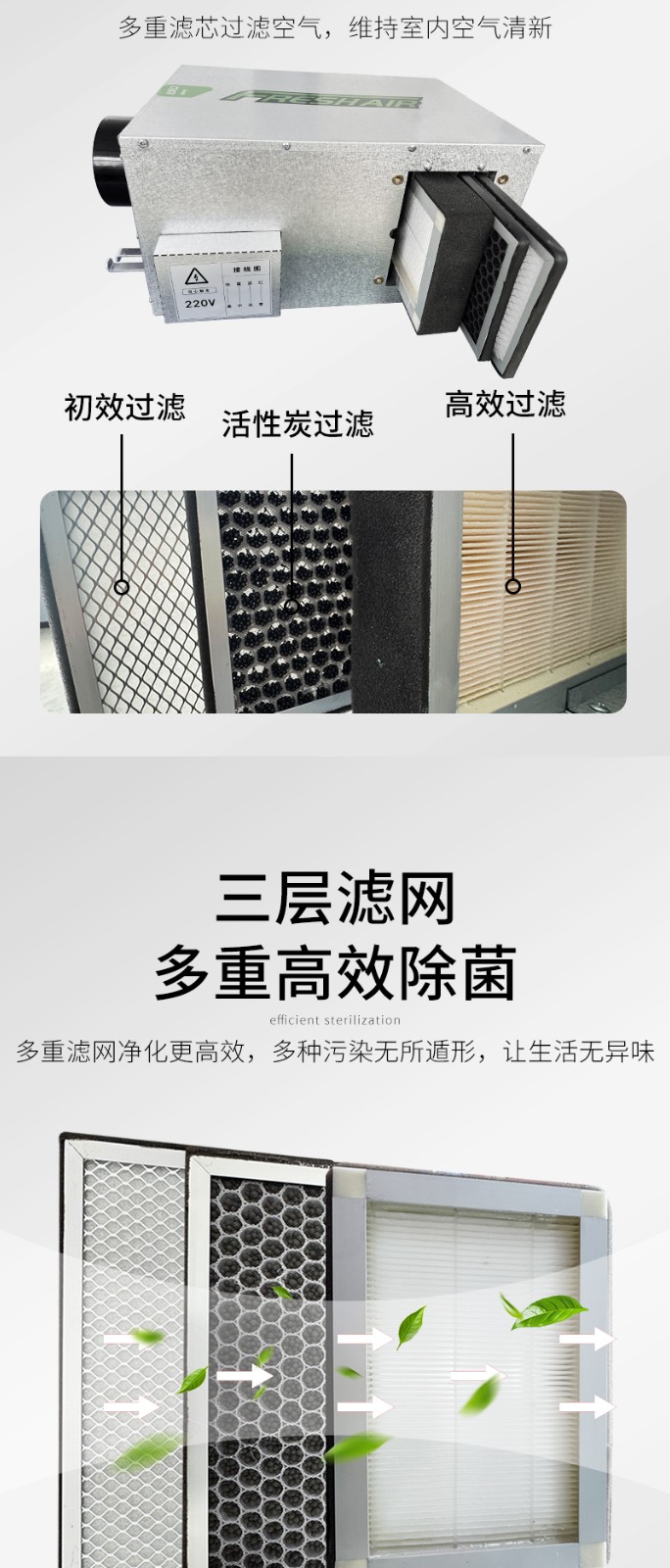 單向流新風(fēng)機(jī)