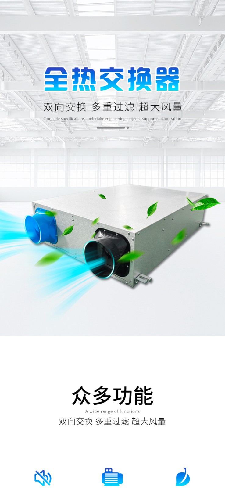 側(cè)開全熱交換器